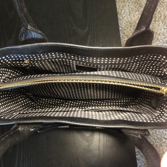 Kate Spade purse, black and tan - Picture 4 of 6